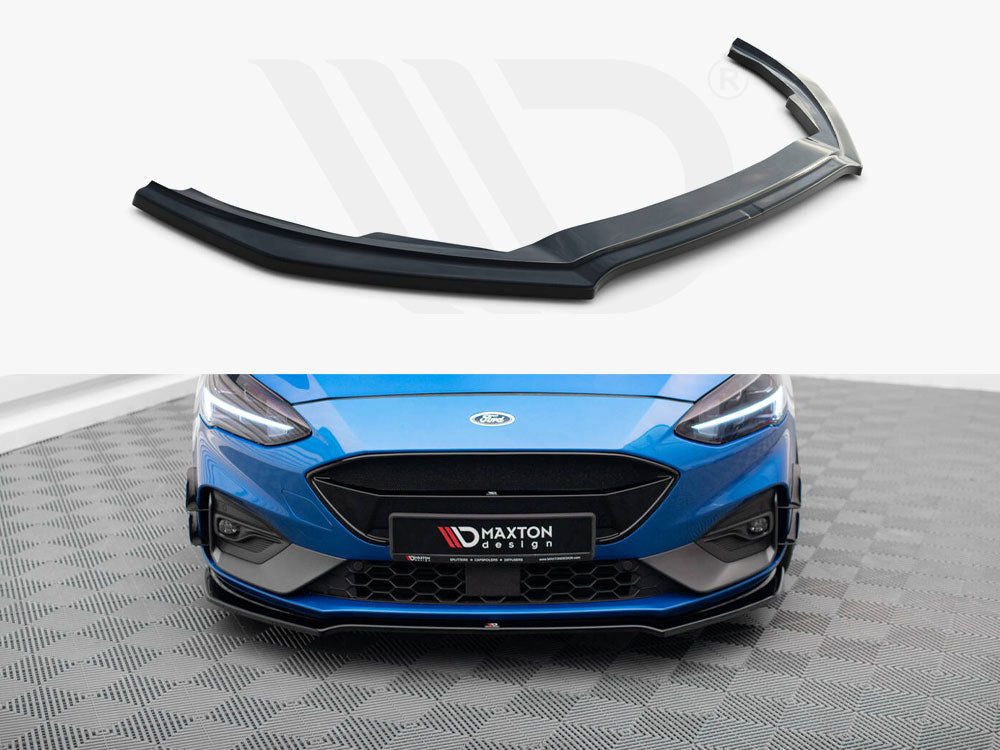 Maxton Design Front Splitter V.1 Ford Focus St / St-line Mk4 - Wayside Performance 