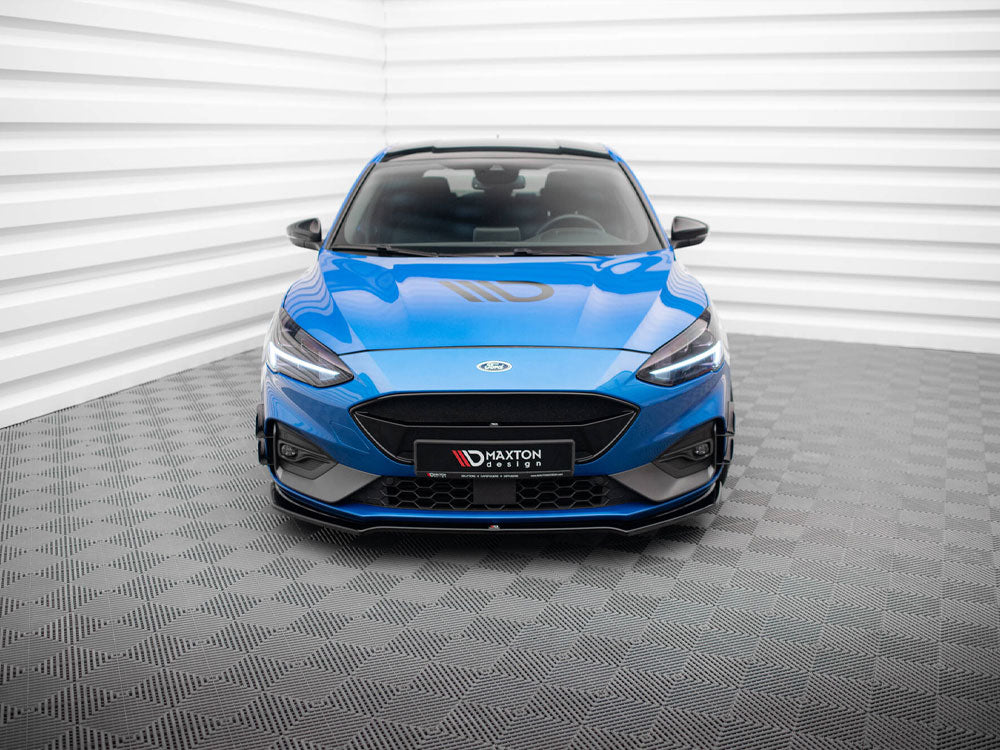Maxton Design Front Splitter V.1 Ford Focus St / St-line Mk4 - Wayside Performance 