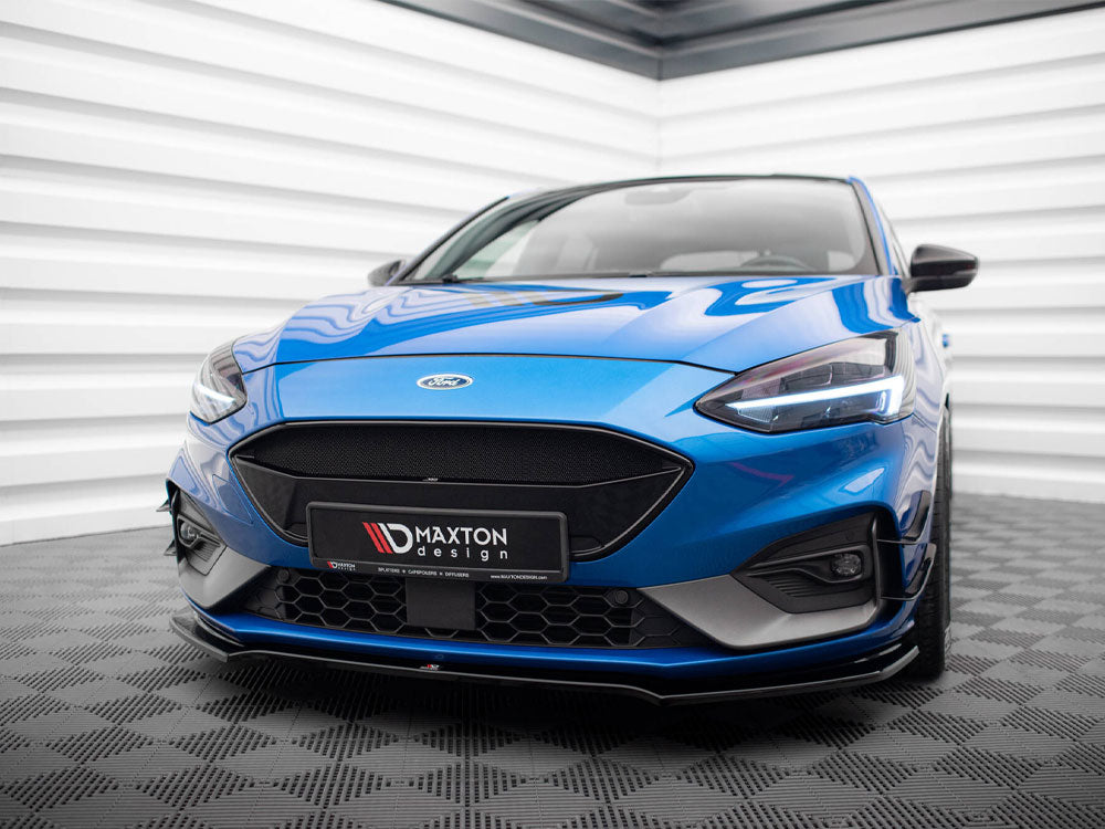 Maxton Design Front Splitter V.1 Ford Focus St / St-line Mk4 - Wayside Performance 