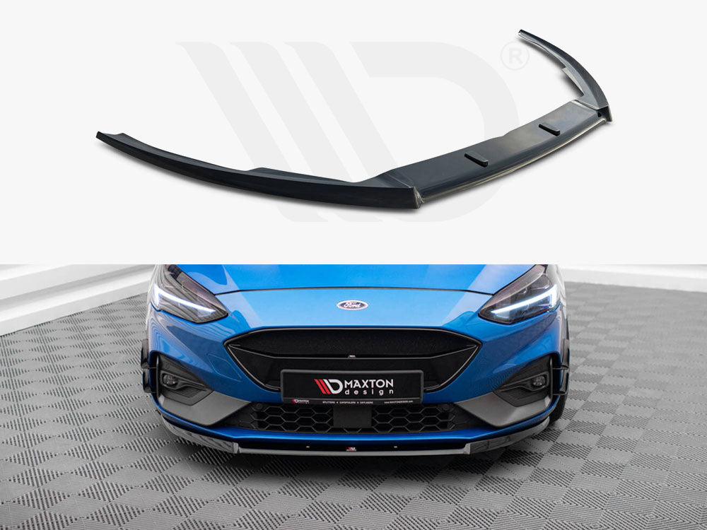 Maxton Design Front Splitter V.2 Ford Focus Mk4 St / St-line - Wayside Performance 