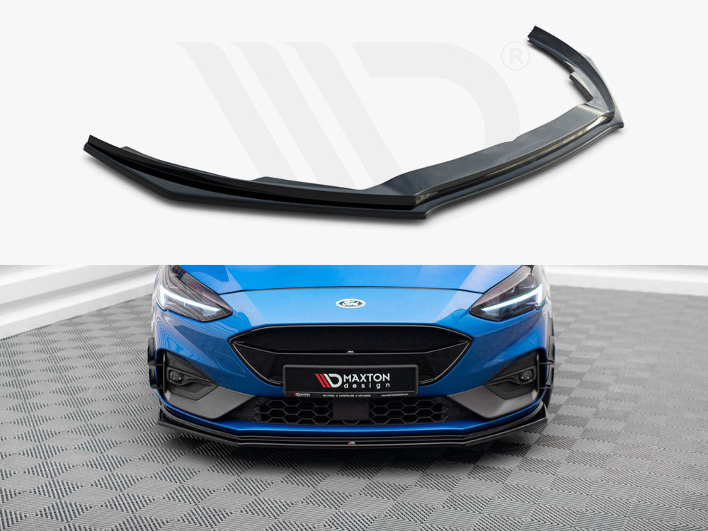 Maxton Design Front Splitter V.5 Ford Focus Mk4 St / St-line - Wayside Performance 