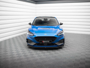 Maxton Design Front Splitter V.5 Ford Focus Mk4 St / St-line - Wayside Performance 