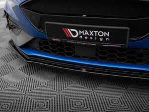 Maxton Design Front Splitter V.5 Ford Focus Mk4 St / St-line - Wayside Performance 