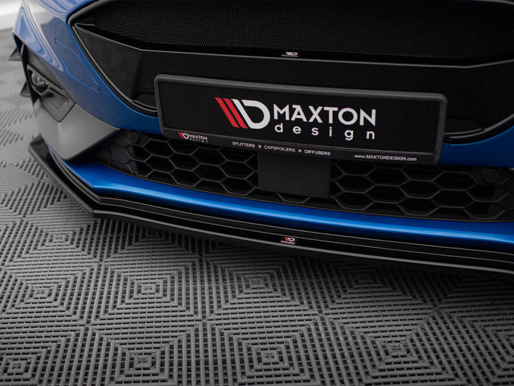 Maxton Design Front Splitter V.5 Ford Focus Mk4 St / St-line - Wayside Performance 