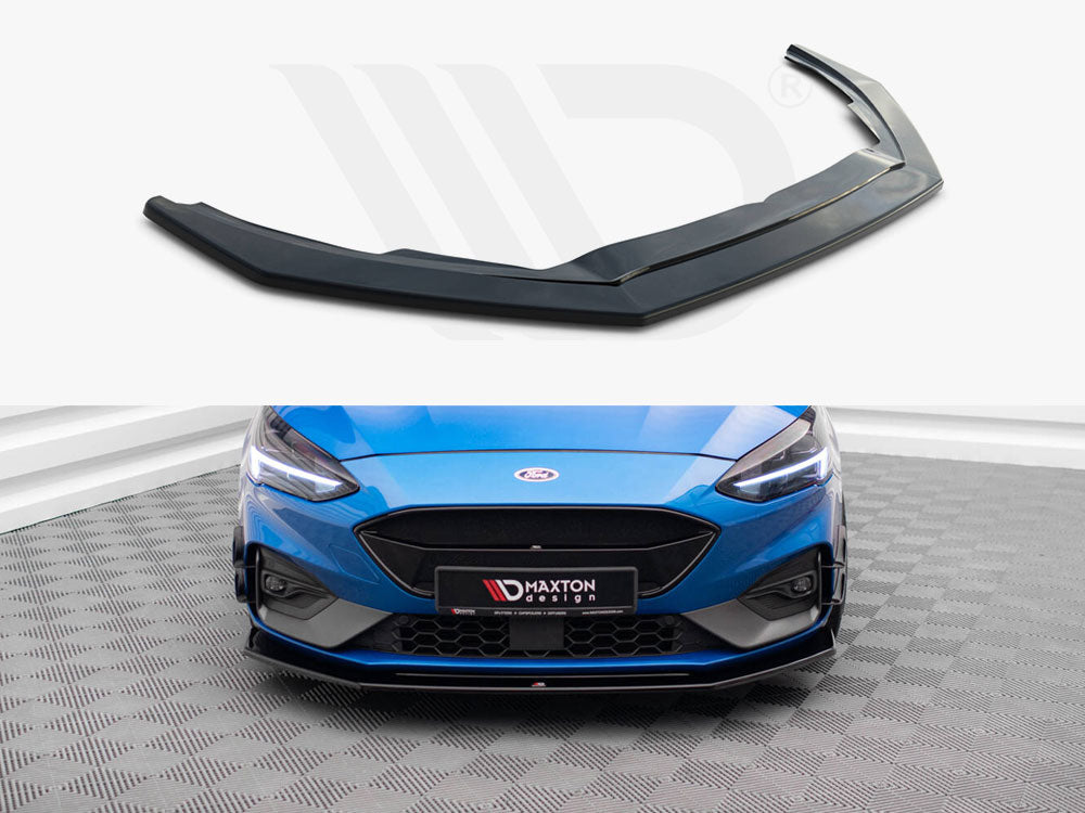 Maxton Design Front Splitter V.6 Ford Focus Mk4 St / St-line - Wayside Performance 