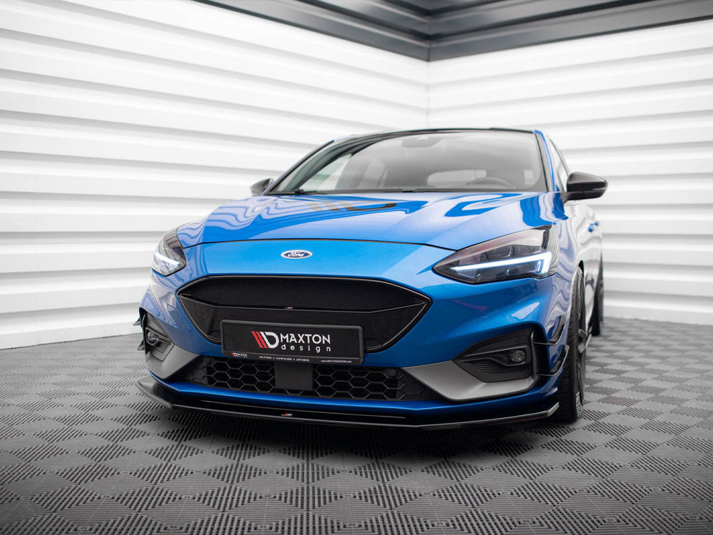 Maxton Design Front Splitter V.6 Ford Focus Mk4 St / St-line - Wayside Performance 