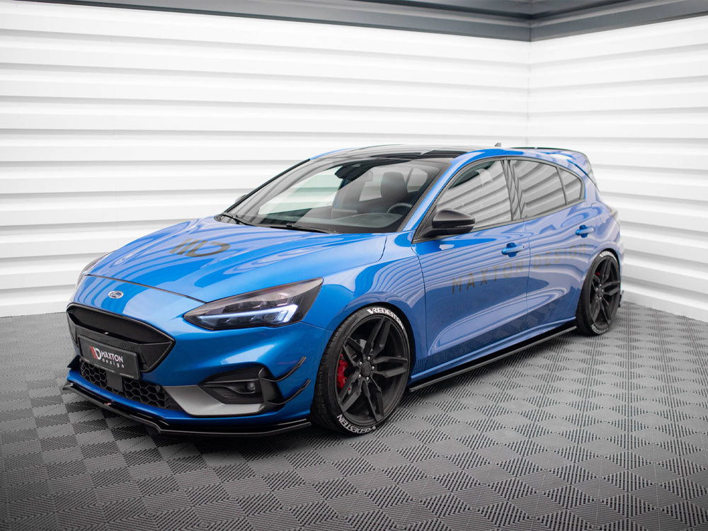 Maxton Design Side Skirts Diffusers Ford Focus St / St-line Mk4 - Wayside Performance 