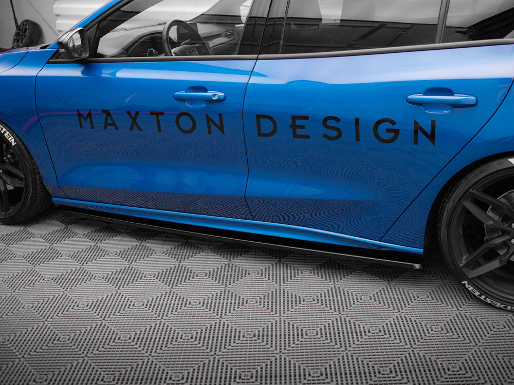 Maxton Design Side Skirts Diffusers Ford Focus St / St-line Mk4 - Wayside Performance 
