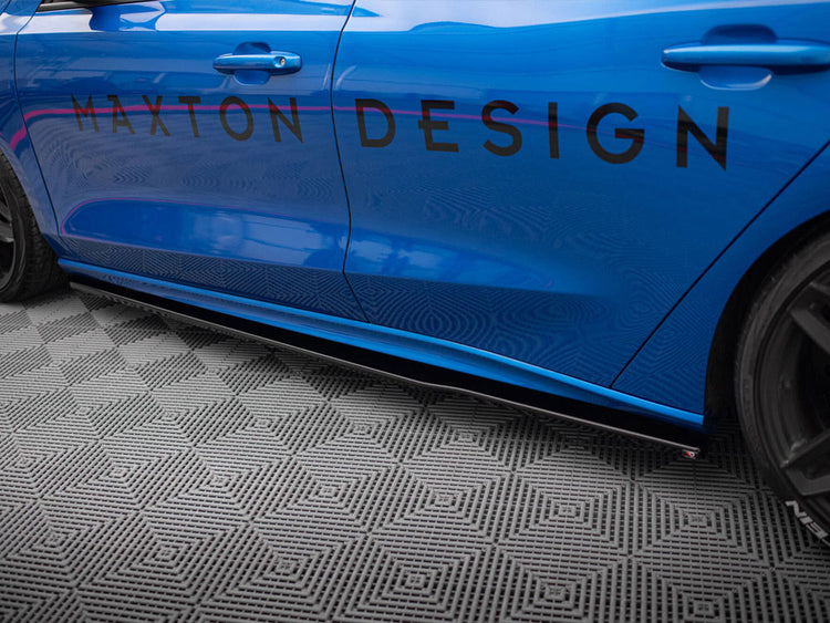 Maxton Design Side Skirts Diffusers V.3 Ford Focus Mk4 St / St-line - Wayside Performance 