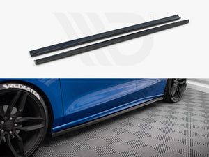 Maxton Design Side Skirts Splitters V.5 Ford Focus Mk4 St / St-line (2018-) - Wayside Performance 