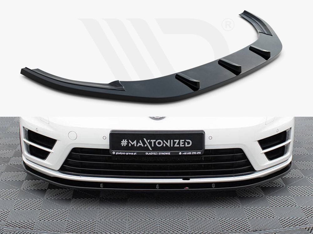 Maxton Design Front Splitter Vw Golf Mk7 R (2013-2016) - Wayside Performance 