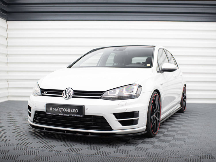 Maxton Design Front Splitter Vw Golf Mk7 R (2013-2016) - Wayside Performance 