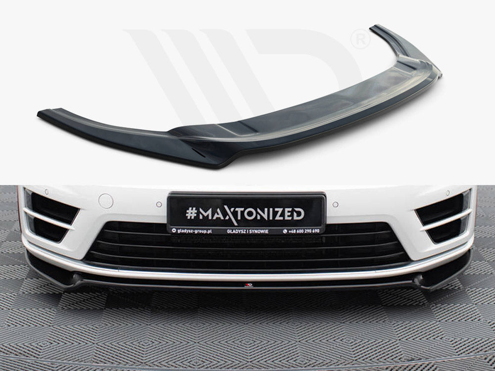 Maxton Design Front Splitter V.2 Vw Golf 7 R / R-line (2012-2016) - Wayside Performance 