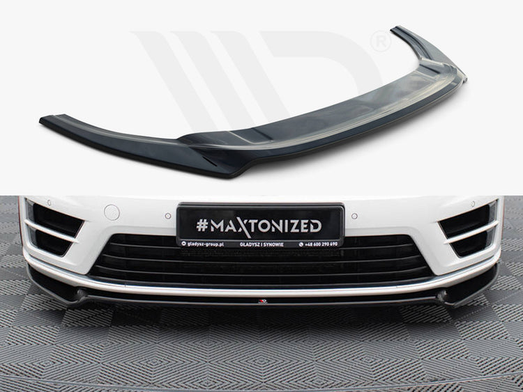 Maxton Design Front Splitter V.2 Vw Golf 7 R / R-line (2012-2016) - Wayside Performance 