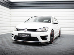 Maxton Design Front Splitter V.2 Vw Golf 7 R / R-line (2012-2016) - Wayside Performance 
