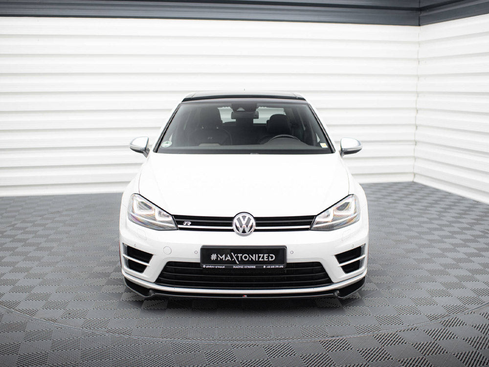 Maxton Design Front Splitter V.2 Vw Golf 7 R / R-line (2012-2016) - Wayside Performance 