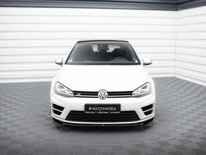 Maxton Design Front Splitter V.2 Vw Golf 7 R / R-line (2012-2016) - Wayside Performance 