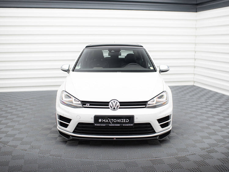 Maxton Design Front Splitter V.2 Vw Golf 7 R / R-line (2012-2016) - Wayside Performance 