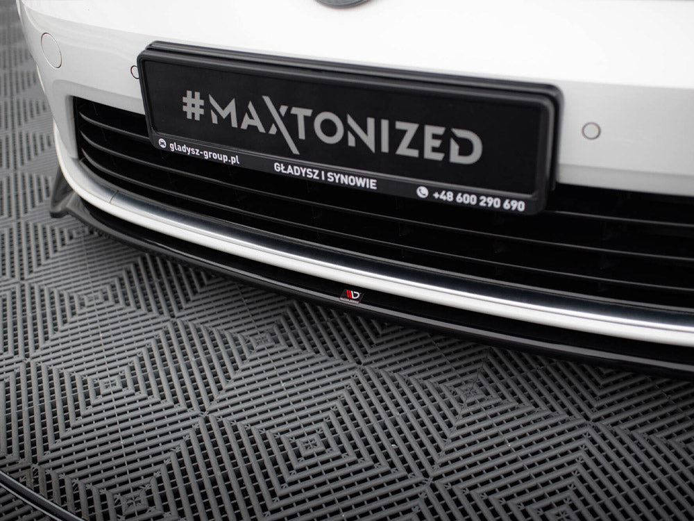 Maxton Design Front Splitter V.2 Vw Golf 7 R / R-line (2012-2016) - Wayside Performance 
