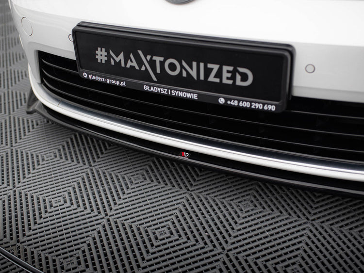 Maxton Design Front Splitter V.2 Vw Golf 7 R / R-line (2012-2016) - Wayside Performance 