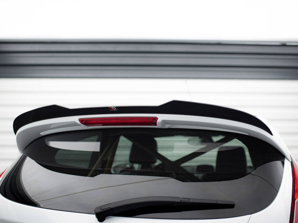 Maxton Design Spoiler Cap Ford Fiesta Mk7.5 St Black and White Edition (2013-2017) - Wayside Performance 