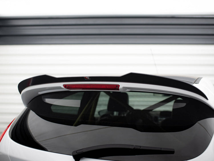 Maxton Design Spoiler Cap Ford Fiesta Mk7.5 St Black and White Edition (2013-2017) - Wayside Performance 