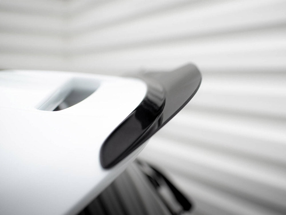 Maxton Design Spoiler Cap Ford Fiesta Mk7.5 St Black and White Edition (2013-2017) - Wayside Performance 