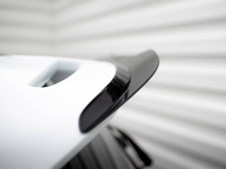 Maxton Design Spoiler Cap Ford Fiesta Mk7.5 St Black and White Edition (2013-2017) - Wayside Performance 