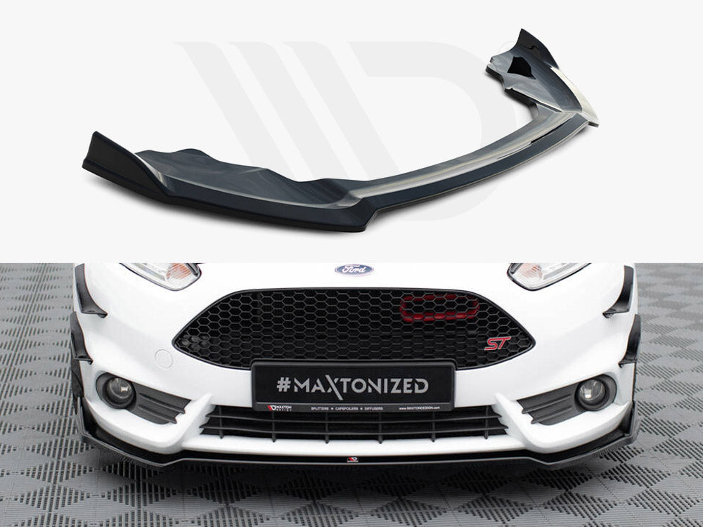 Front Splitter V.5 Ford Fiesta ST Mk7 Facelift - Wayside Performance 