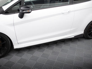 Maxton Design Racing Side Skirts Splitters Ford Fiesta Mk7 St Facelift (2013-2017) - Wayside Performance 