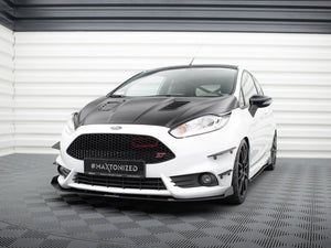 Maxton Design Front Racing Splitter V.3 Ford Fiesta Mk7 St Facelift (2013-2017) - Wayside Performance 