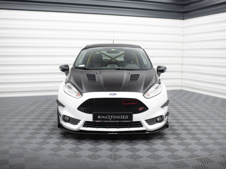 Maxton Design Front Racing Splitter V.3 Ford Fiesta Mk7 St Facelift (2013-2017) - Wayside Performance 