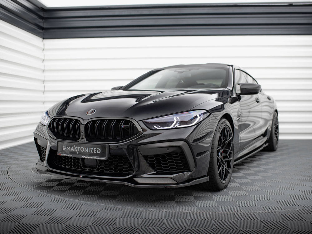 Maxton Design Front Splitter V.2 BMW M8 Gran Coupe F93 - Wayside Performance 