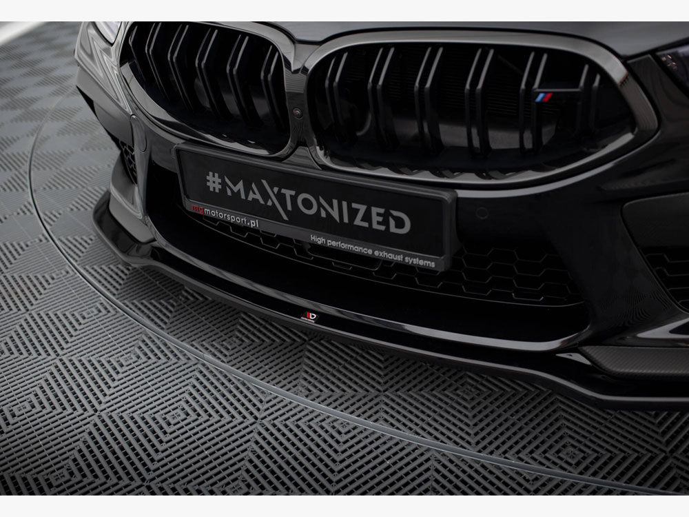 Maxton Design Front Splitter V.2 BMW M8 Gran Coupe F93 - Wayside Performance 