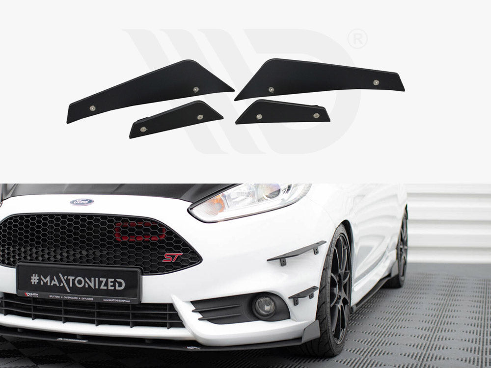 Maxton Design Canards Ford Fiesta Mk7 ST Facelift (2013-2017) - Wayside Performance 