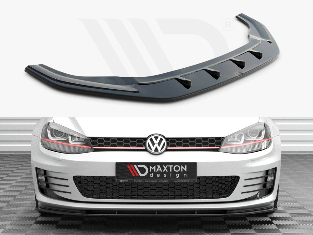 Front Splitter V.3 Volkswagen Golf GTI Mk7 - Wayside Performance 