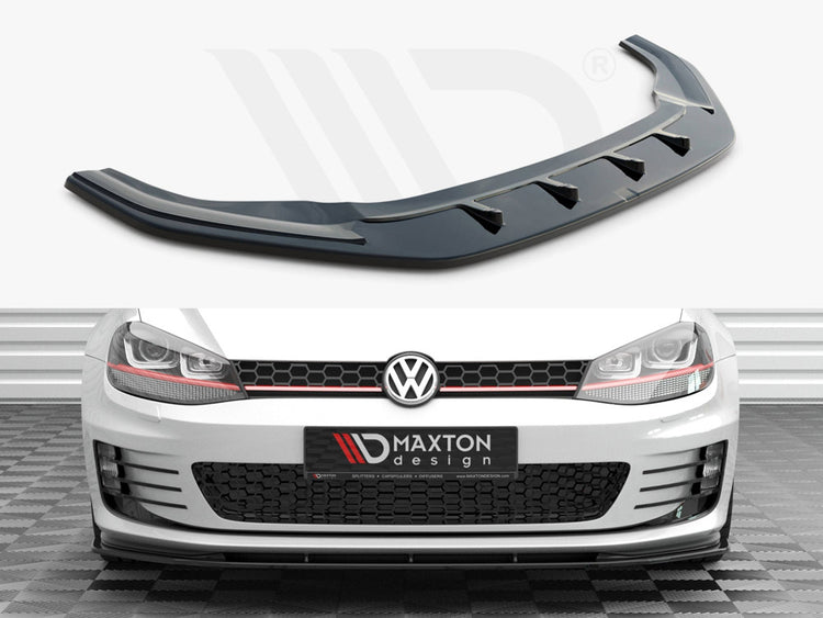 Front Splitter V.3 Volkswagen Golf GTI Mk7 - Wayside Performance 