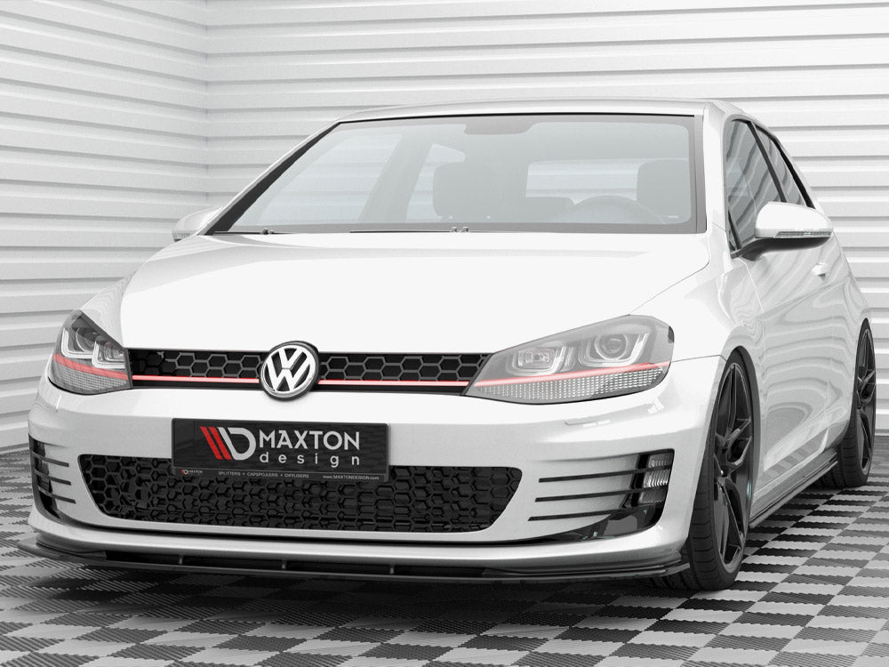 Front Splitter V.3 Volkswagen Golf GTI Mk7 - Wayside Performance 