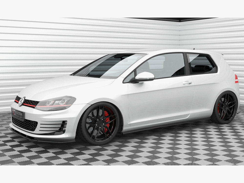 Front Splitter V.3 Volkswagen Golf GTI Mk7 - Wayside Performance 