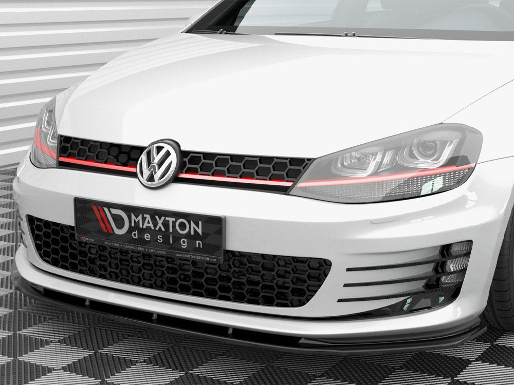 Front Splitter V.3 Volkswagen Golf GTI Mk7 - Wayside Performance 