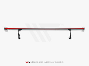 Maxton Design Carbon Spoiler With External Brackets Uprights + LED BMW 4 F32 / 4 F32 M-Pack Coupe - Wayside Performance 