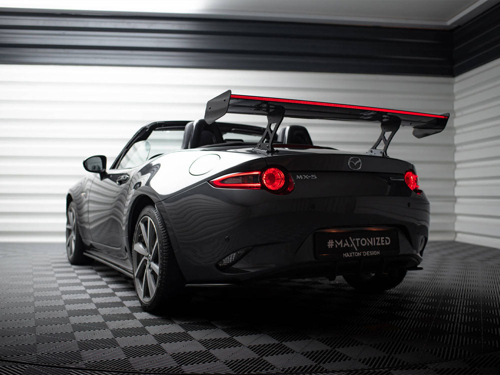 Carbon Spoiler JDM Style + LED Mazda MX-5 ND (Mk4) - Wayside Performance 