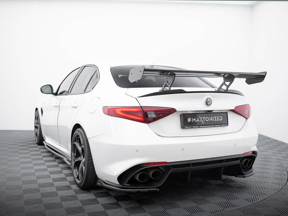 Carbon Spoiler Alfa Romeo Giulia Quadrifoglio - Wayside Performance 