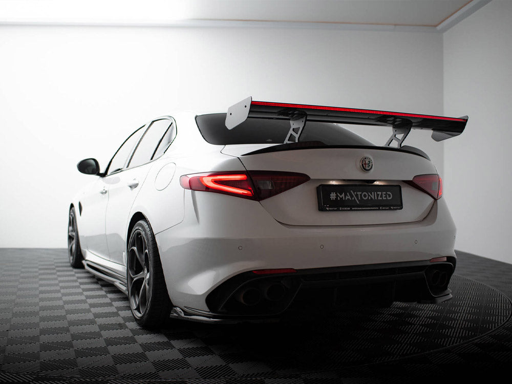 Carbon Spoiler + LED Alfa Romeo Giulia Quadrifoglio - Wayside Performance 