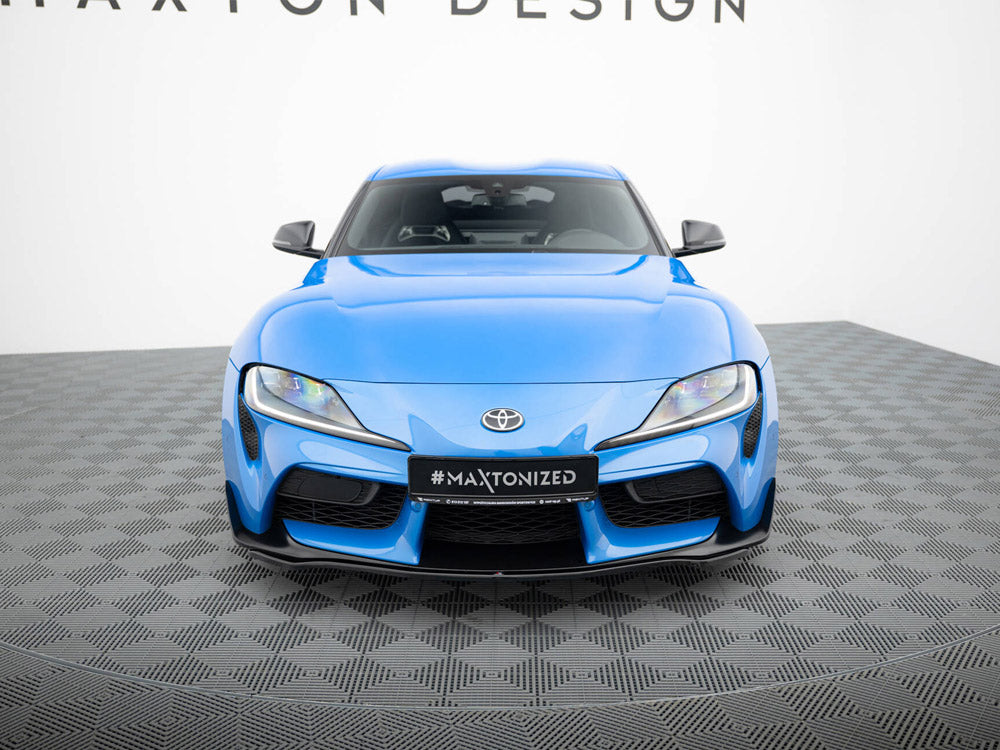 Maxton Design Front Splitter V.3 Toyota Supra Mk5 (2019-) - Wayside Performance 