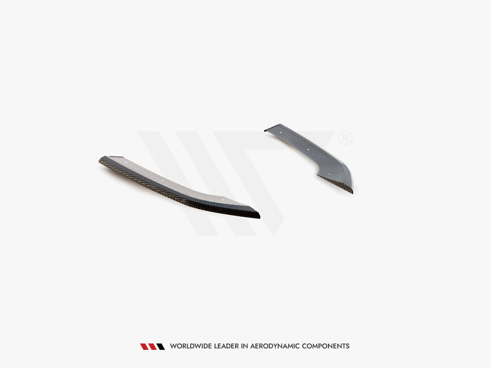 Carbon Fiber Rear Side Splitters Audi RS3 Sportback 8Y - Wayside Performance 