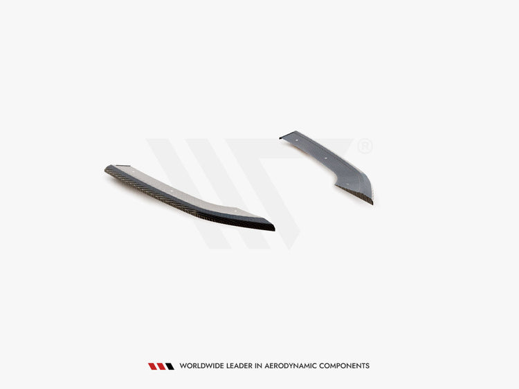 Carbon Fiber Rear Side Splitters Audi RS3 Sportback 8Y - Wayside Performance 