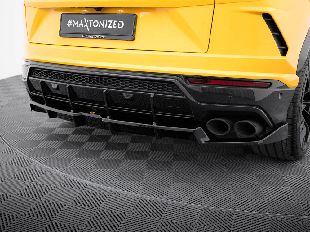 Central Rear Splitter (Vertical Bars) Lamborghini URUS Mk1 - Wayside Performance 