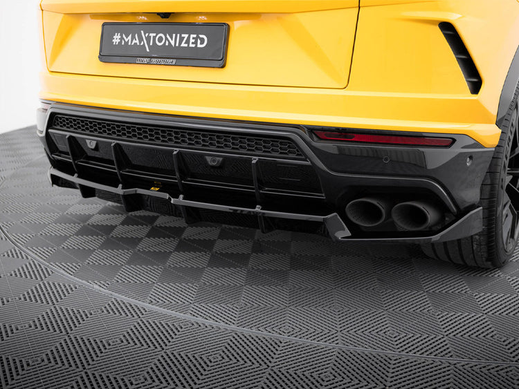 Central Rear Splitter (Vertical Bars) Lamborghini URUS Mk1 - Wayside Performance 