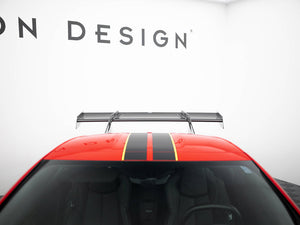 Maxton Carbon Spoiler + LED Chevrolet Corvette C8 - Wayside Performance 